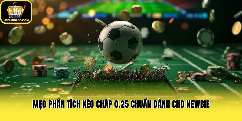 Mẹo phân tích kèo chấp 0.25 chuẩn dành cho newbie
