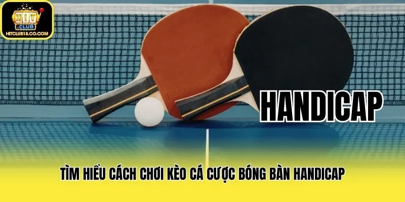 Tìm hiểu cách chơi kèo cá cược bóng bàn Handicap