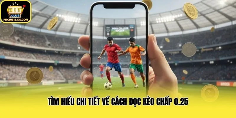 Tìm hiểu chi tiết về cách đọc kèo chấp 0.25